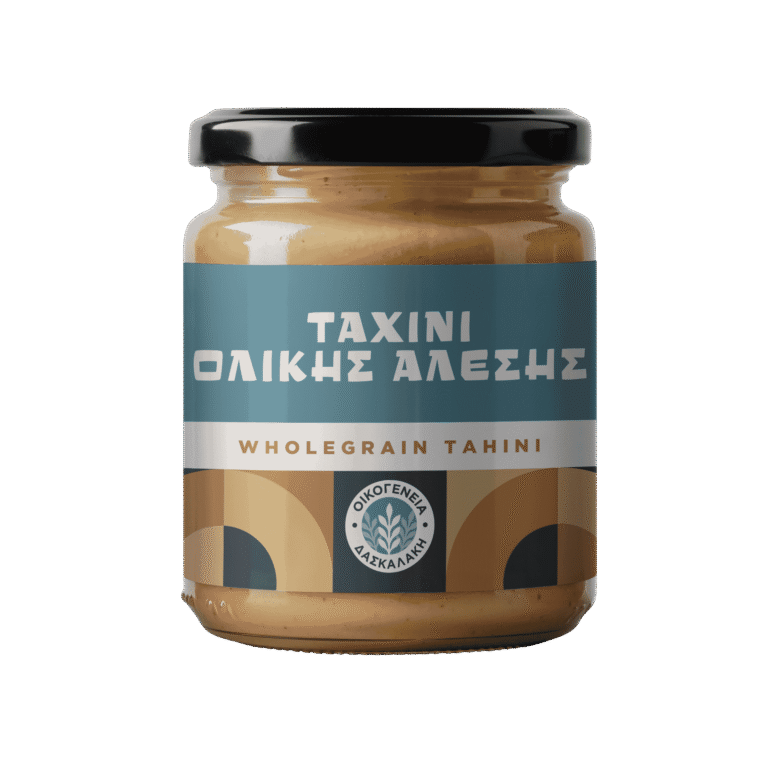 Ταχίνι ολικής άλεσης 250g από 100% σουσάμι – Οικογένεια Δασκαλάκη